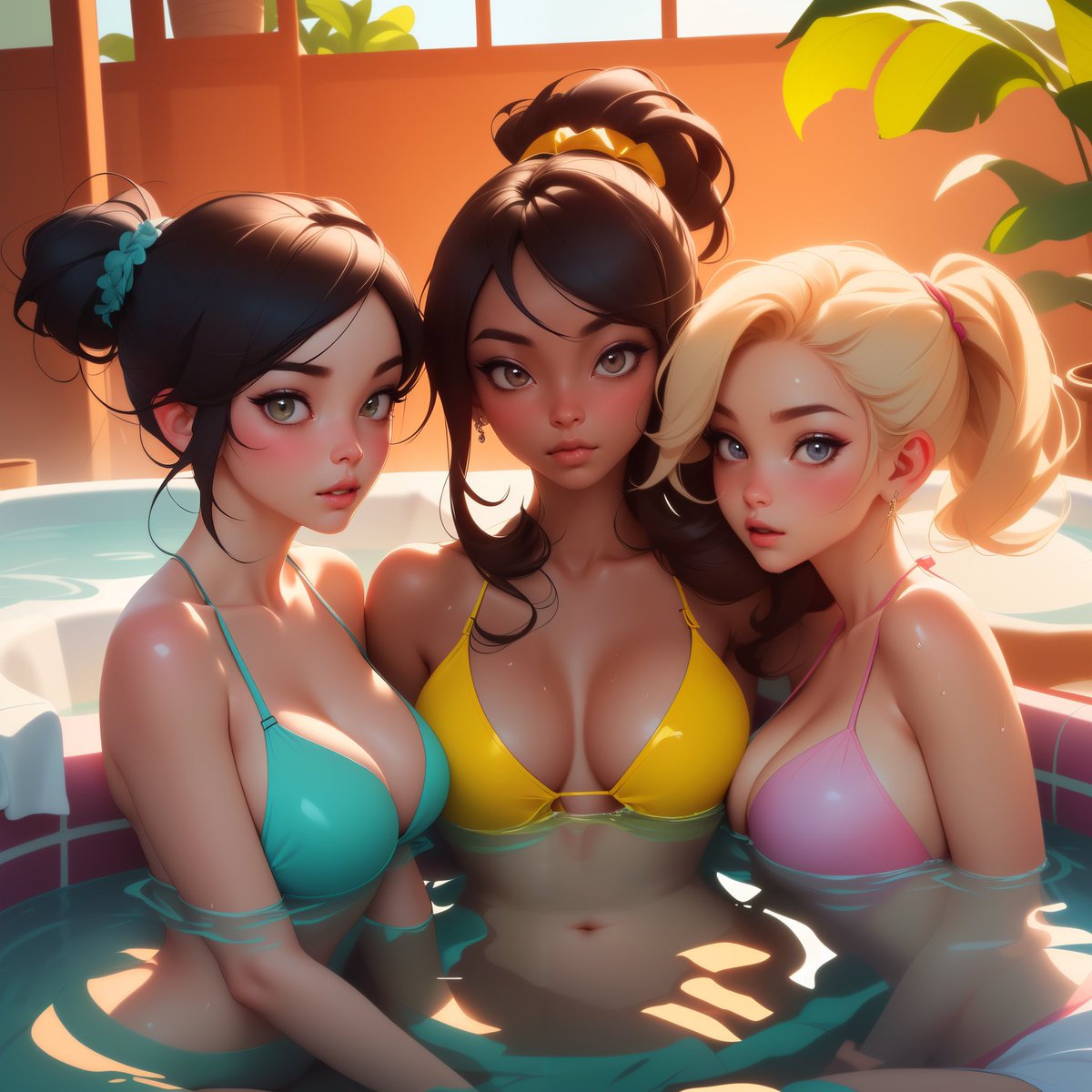 Splish splash 🍆💦 wanna play? 

#jacuzziAIchallenge x <a href="/zinoviy007/">Ai Beauty Art🌹🔥(COMMS OPEN)</a> &amp; <a href="/Alekxix_art/">Alice Star 💫</a> AND #3AICuties for <a href="/peter22megumi/">Meguhime (Commissions Open!)</a>

#AIgirl #girlsofhentai