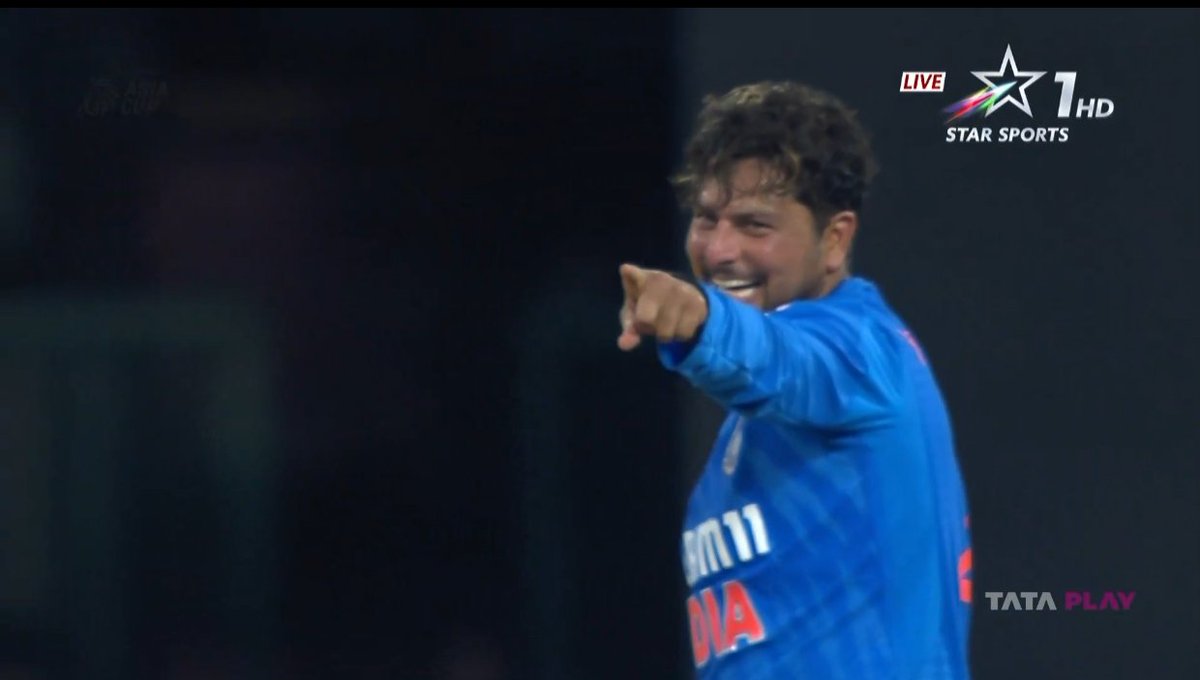 SAHILSH19611477's tweet photo. Bowled  5 wickets for Kuldeep Yadav...

Destroyed whole batting line up 

India win 🏆 

2 players not batting injury problem 
#INDvPAK 
#AsiaCup23 
#BHAvsPAK 
#Burno
#INDvPAK https://t.co/9BF0A2pJ6s