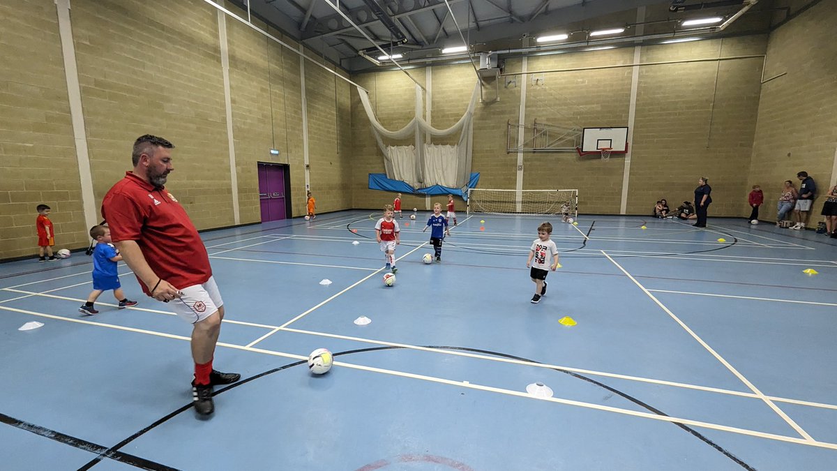 Fantastic to see our U5s sessions kicking off today.

Well done to all the little superstars who came along, see you next week!
