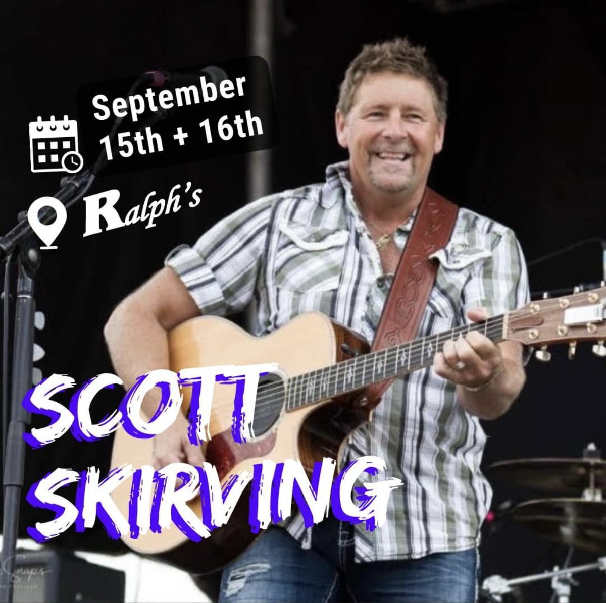 My talented Band of Brothers Mark James Gibbs, Billy Boisssenault, Dano LaFlamme and I will be tearin’ it up at Ralphs Texas Bar and Steakhouse this weekend. Come on by😊🎶 Ya won’t be sorry ya did😁🎶