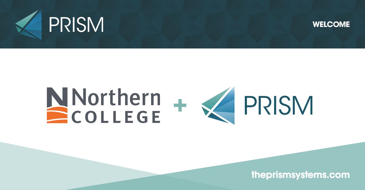 thePRISMSIS's tweet photo. Northern College (https://t.co/GJ715rn6TK) joins Prism Systems, helping to make Ontario learning more attainable. Collaborating together, helping students and faculty in education. #education #elearning #learning #ontario #NothernOntario #prismsys https://t.co/yEej4UbyFe