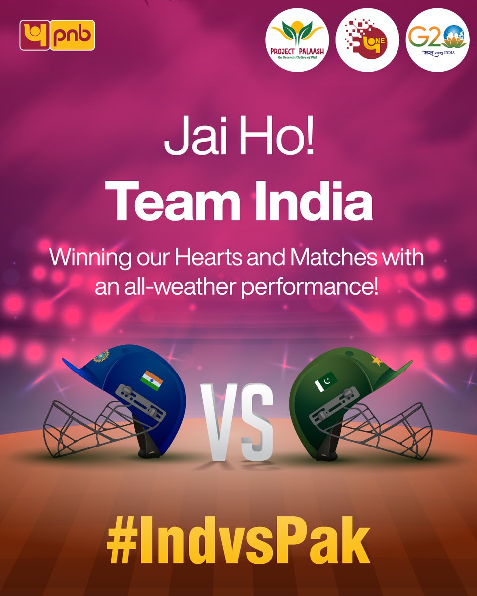 pnbindia's tweet photo. Sportsmanship and positive attitude is the key of success!
13,000 reasons to celebrate!
Chak de India 🇮🇳
#INDvsPAK #AsiaCup2023 #Victory #Super4 #WinningPerformance https://t.co/3ocH7pWH5j