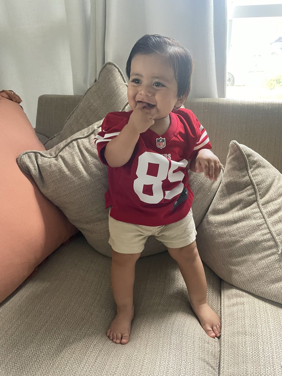 _yudie's tweet photo. Should we take him to his first game this season? 🤔 https://t.co/r8YJJTHo2D