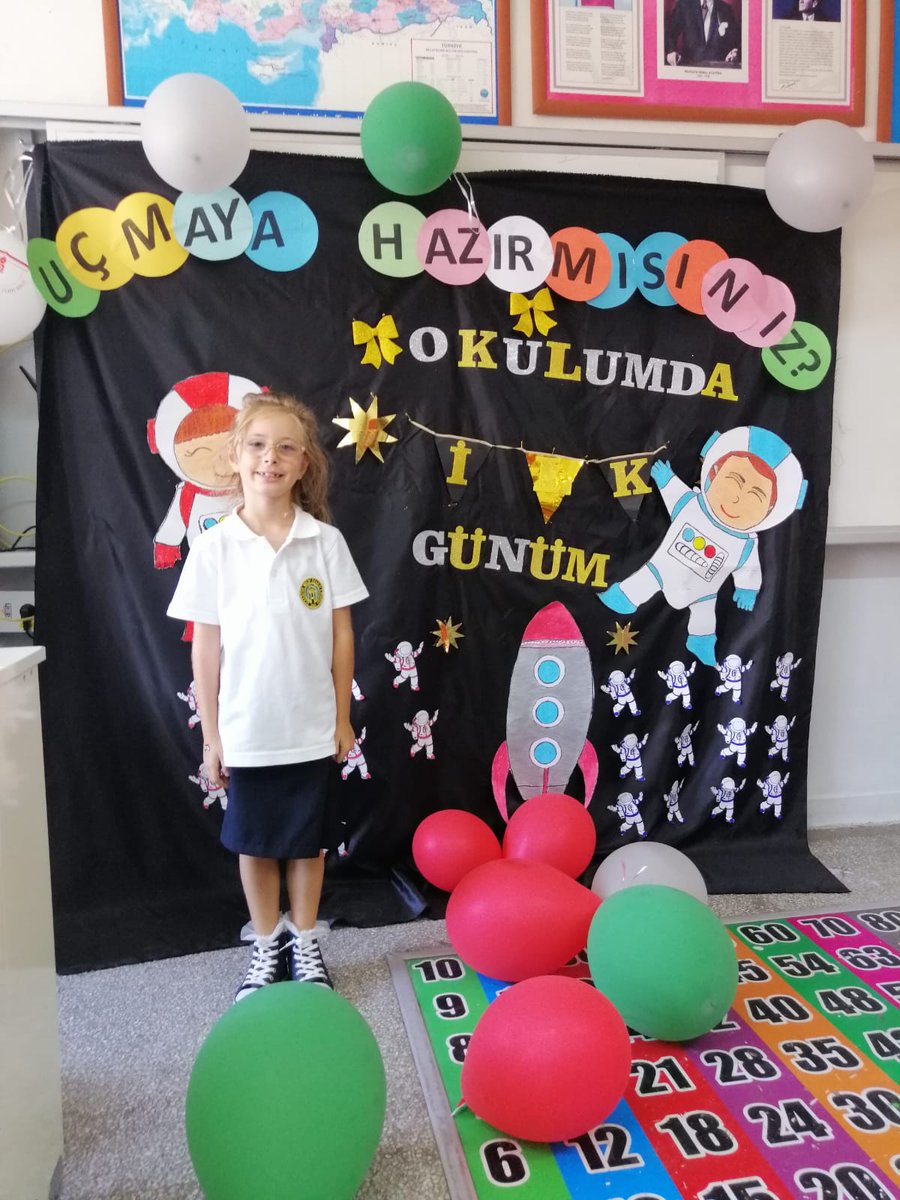 Okulumda ilk günüm 😊