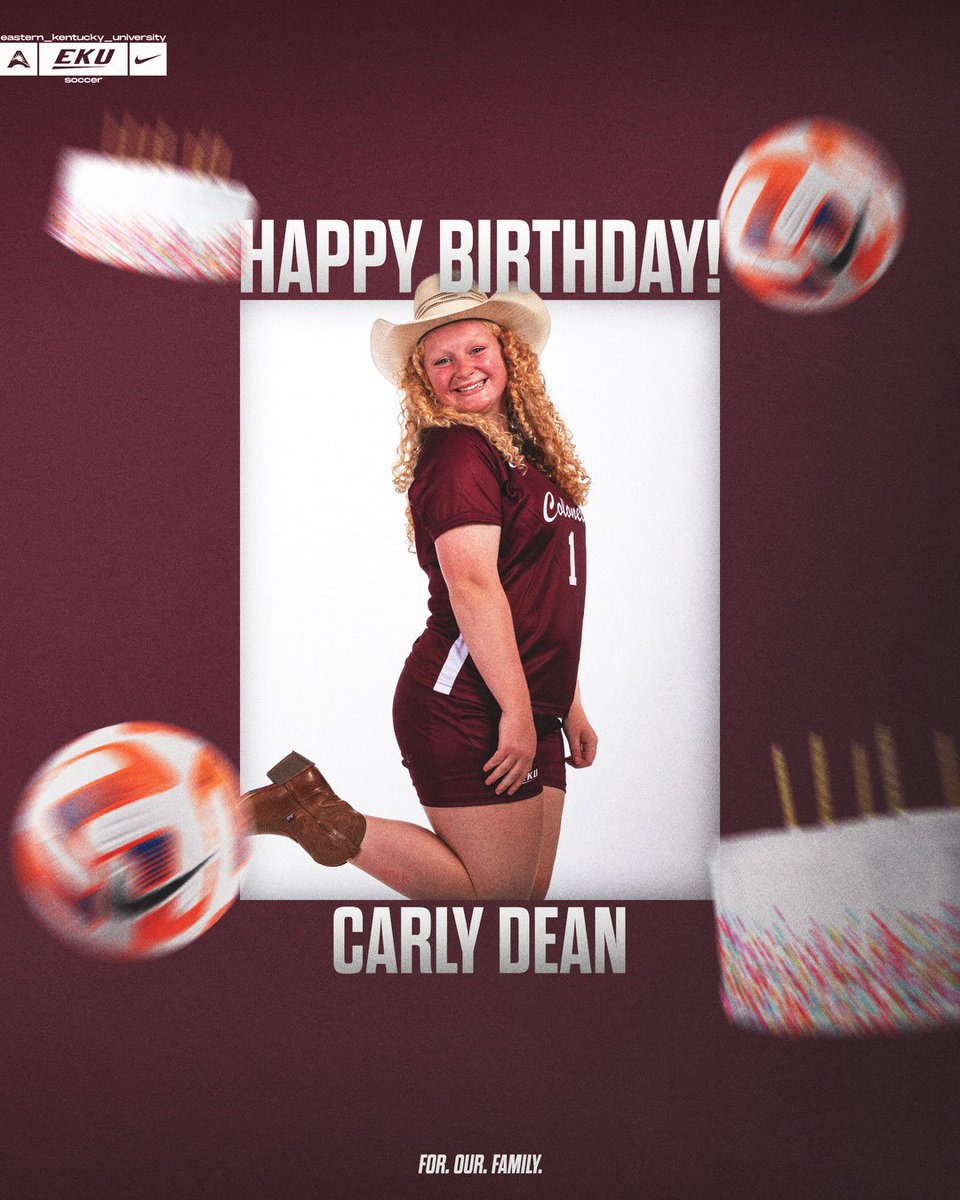 EKUWSOC's tweet photo. Join us in wishing @carlydean01 a happy birthday! 🥳🎂 https://t.co/h5qMvlQor3
