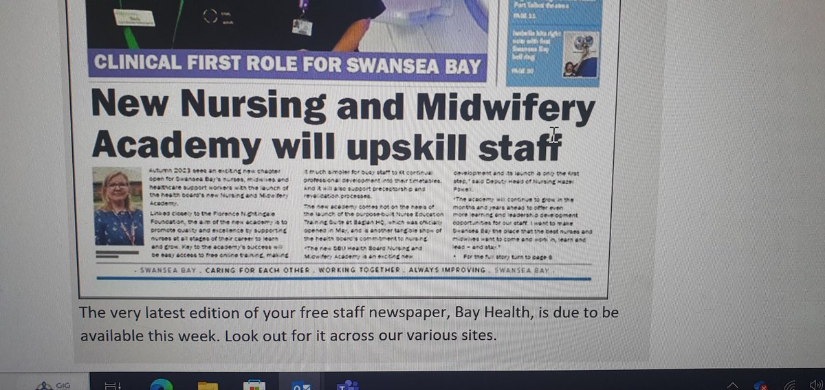 This week we launch @SwanseabayNHS Nursing & Midwifery Academy inc @FNightingaleF membership & inaugural Matrons Development Forum #ValuingandInvesting #NursingandMidwifery @garethhowells1 @SteveJJones65 @PasseySian @SharriePrice @c3rym @CerinaHowells @BethMozza @SiwanKing22736