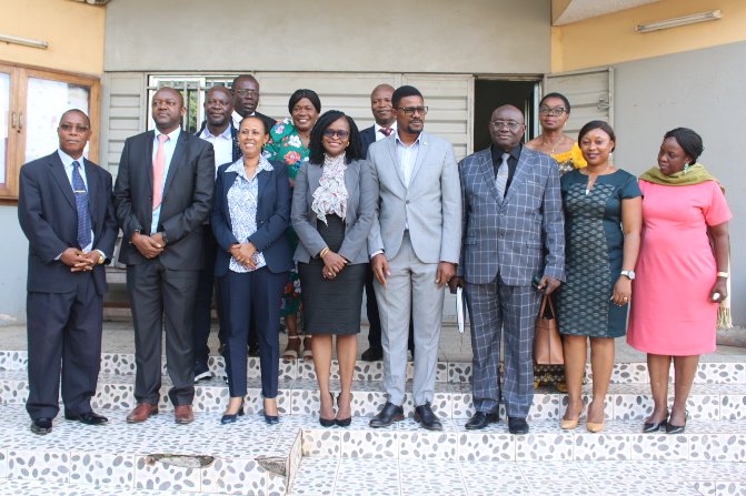 Today, @techhigheredu had an official engagement with @AfDB_Group to discuss possible areas of collaboration aimed at enhancing #TVET institutions & #HumanCapitalDevelopment in #SierraLeone

@PresidentBio 
@VP_Jalloh 
@dsengeh 
@WurieHaja 
@sajaziz