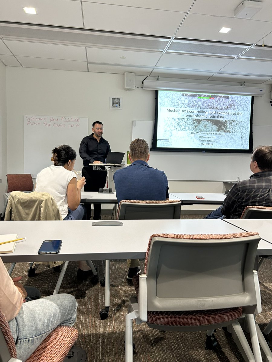 Michael Mauro, PhD (@msmauro_) on Twitter photo Congratulations to the new Dr. <a href="/JakeCarrasquil1/">Jake Carrasquillo</a>! It was an amazing thesis defense and it was a privilege to attend. Congrats to <a href="/Bahmanyarlab/">Bahmanyar lab</a> for another outstanding scientist! Congratulations to the new Dr. <a href="/JakeCarrasquil1/">Jake Carrasquillo</a>! It was an amazing thesis defense and it was a privilege to attend. Congrats to <a href="/Bahmanyarlab/">Bahmanyar lab</a> for another outstanding scientist!