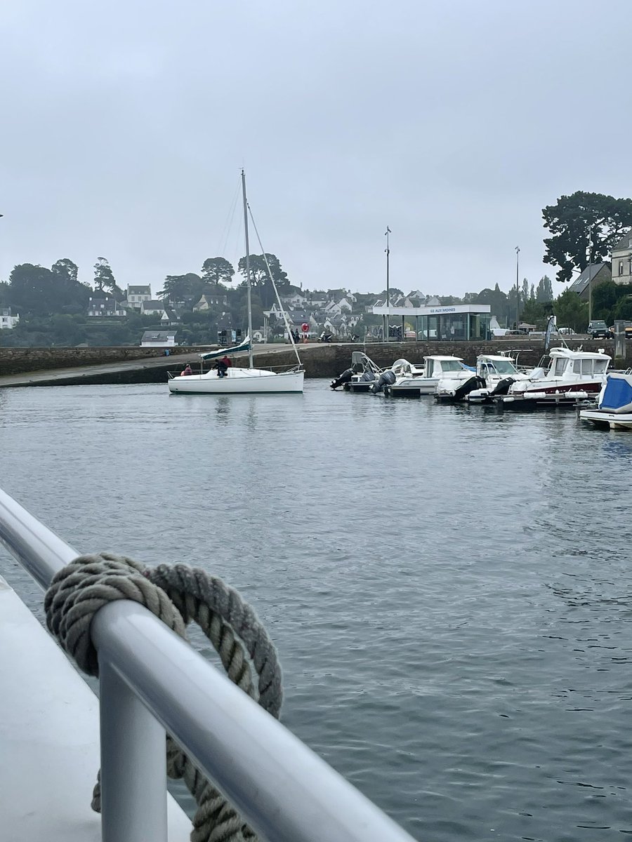 BenSolier's tweet image. Matinée sur l’île aux moines pour accompagner un technicien lors d’une intervention clientèle @enedis_bretagne #AIMorbihan #BOVannes