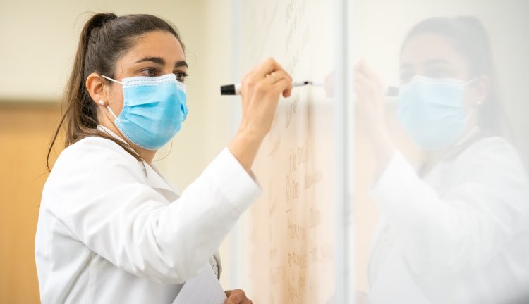 Dr. Sarah Donohue won the 2023 Distinguished Fellow Award from the American College of Rheumatology. Thrilled to toast her well-deserved award, the UW Rheum Fellowship, and her future as an academic rheumatologist at UW! <a href="/uw_medicine/">University of Wisconsin Department of Medicine</a> <a href="/uwsmph/">UW School of Medicine and Public Health</a>