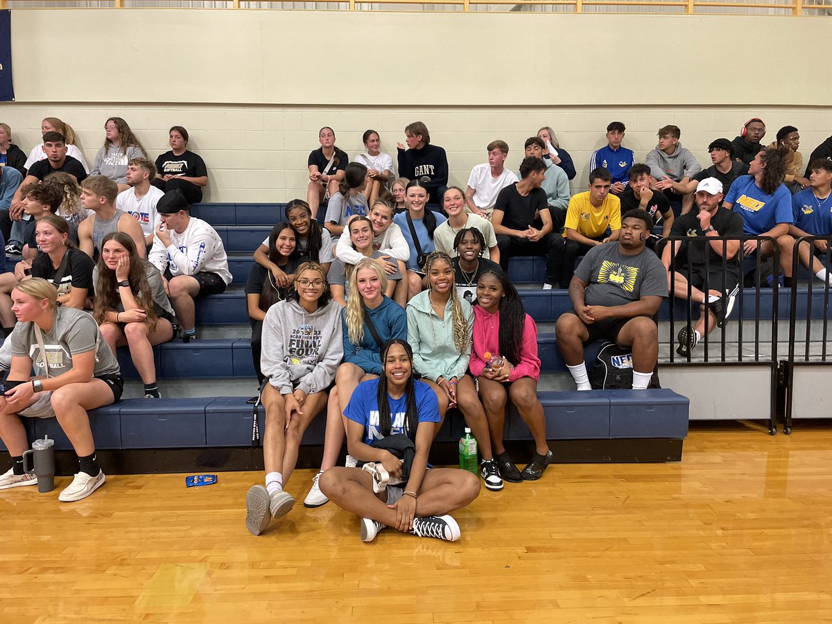 Out supporting <a href="/NEOVOLLEY/">NEO A&M Volleyball</a> as they take on Seminole State!! 

#RowNorseRow