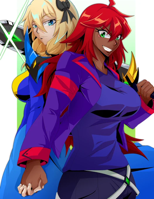 Jaylen and Kiara#commission #OC #originalcharacter 