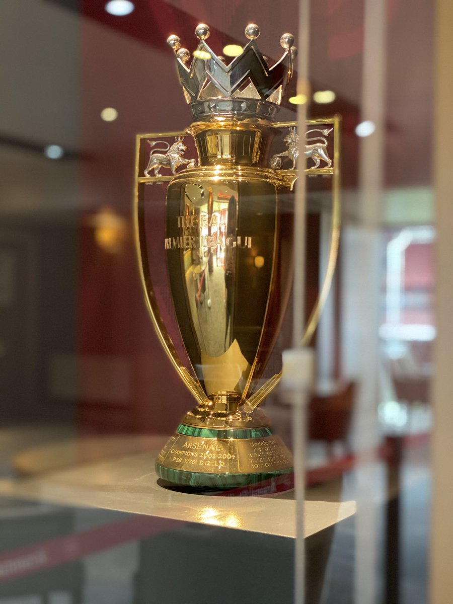 Over 50 clubs played in the English Premier League,
But only The Arsenal has this trophy in their cabinet.
#Respect
#COYG
#AFC
#NorthLondonForever