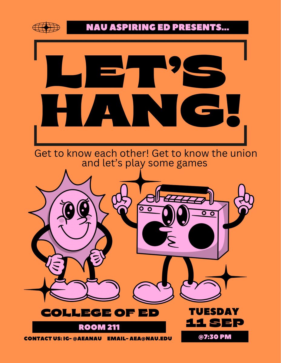 aeanau's tweet photo. Hey guys!! First meeting of the semester!!! Little informal get to know each other and game night!Can’t wait to see you al!!😋 https://t.co/BcTcExc1Zs