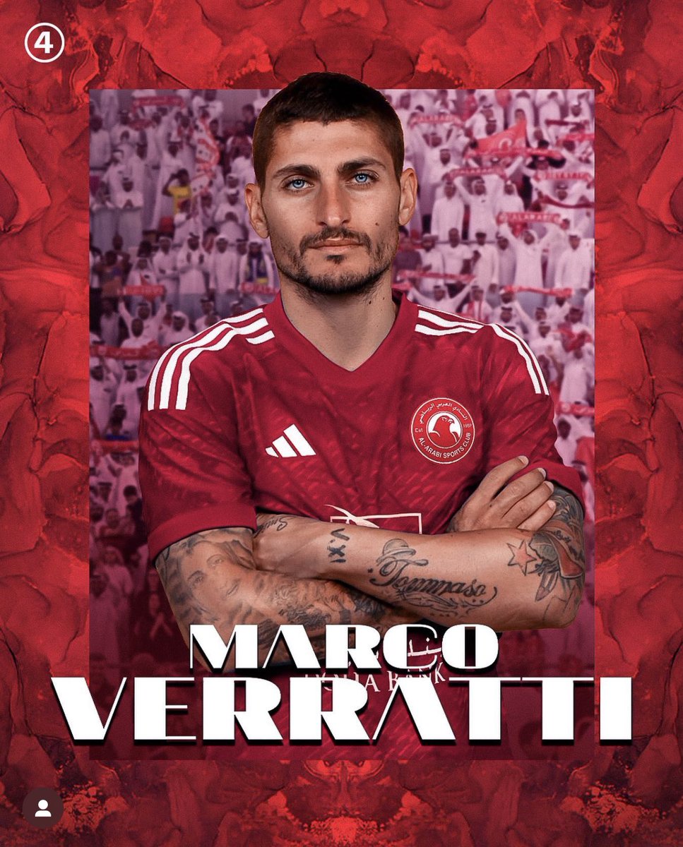 mnbralarabi's tweet photo. @FabrizioRomano Welcome to @alarabi_club 🦅🦅❤️❤️ https://t.co/FplXFty1U1