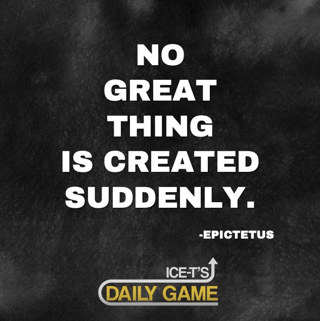 IceTsDailyGame's tweet photo. The best things in life take time! Catch some more #mondaymotivation from @FINALLEVEL at the link: https://t.co/EoJGbly9YL https://t.co/oeM6fuZjaA