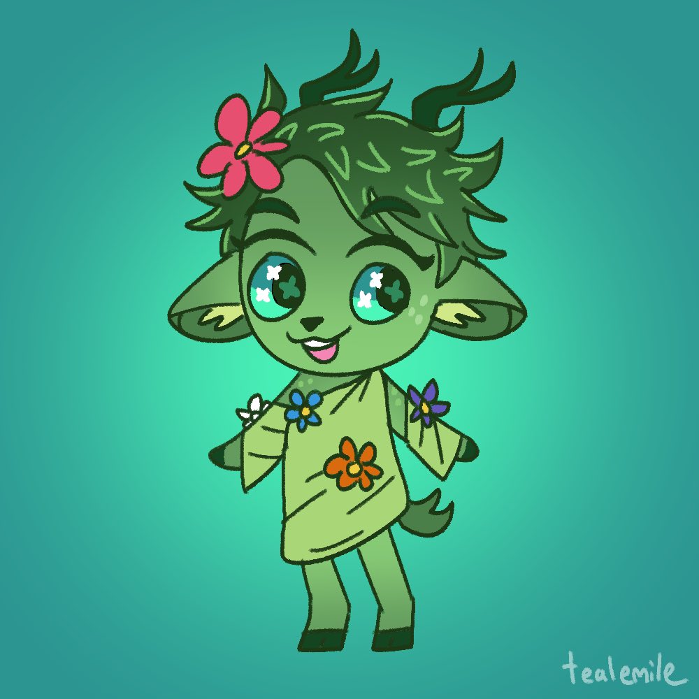 🦌 for @tulomne 🌺

#ArtFight #ArtFight2023