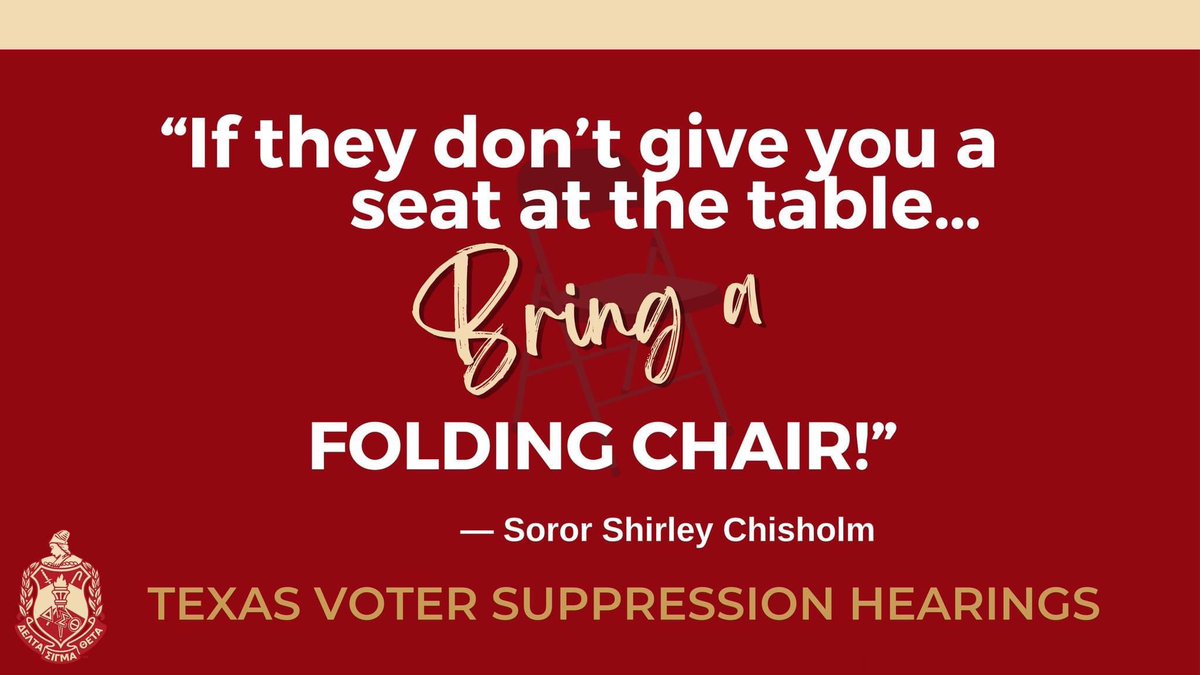 REDVINE2's tweet photo. #DSTSeatAtTheTable, #MyVoteMatters, #DST1913, #StopVotersSupression, #ForwardWithFortitude. https://t.co/1VGxH502Zi