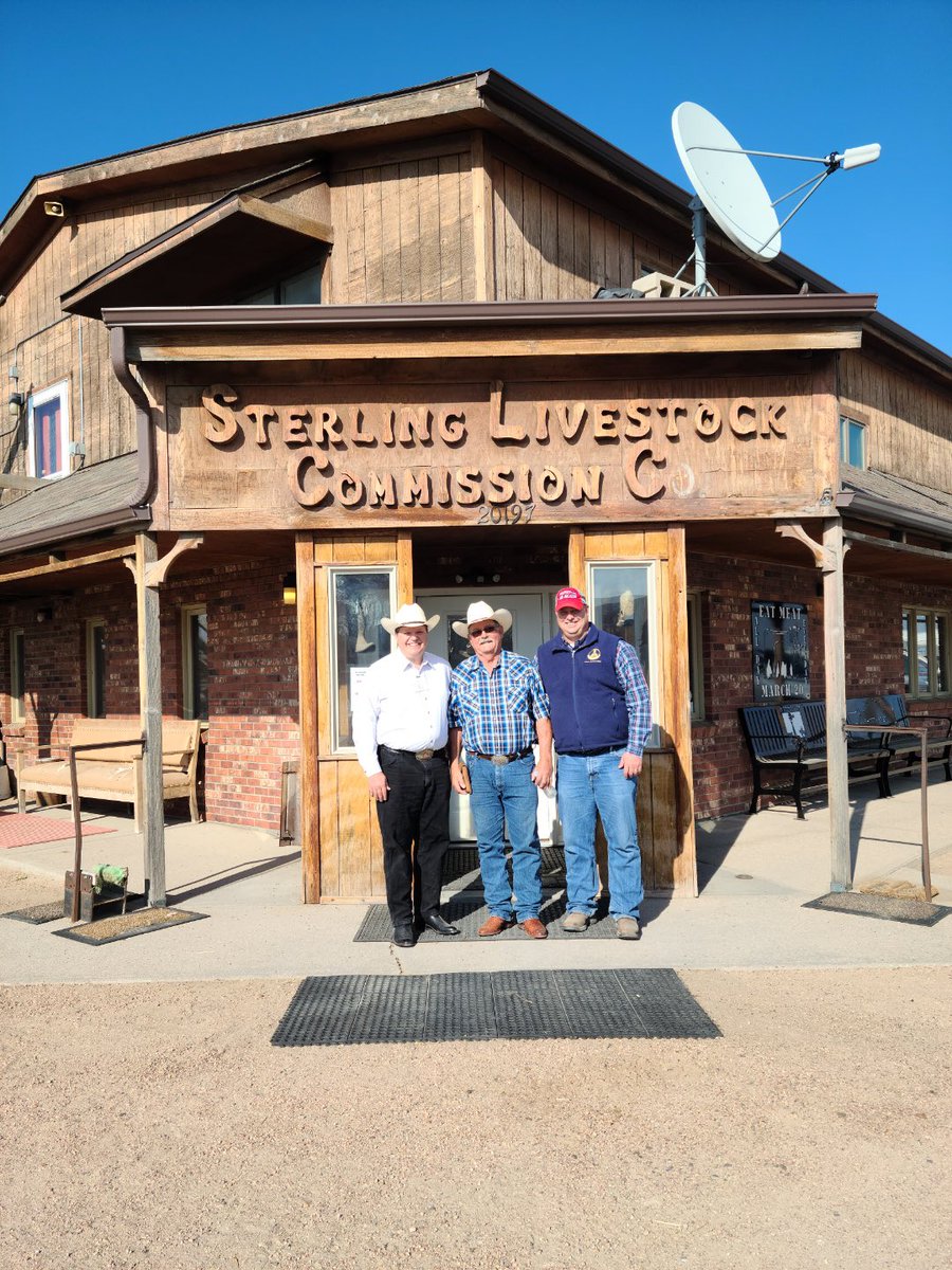 Denver Metro Chamber of Commerce (@denchamber) on Twitter photo Our pres & CEO, <a href="/JJAment/">JJ Ament</a>, is back to his roots today with the <a href="/COCompetes/">Colorado Competitive Council</a> Basecamp tour of Sterling and the #ag economy. He’s pictured with <a href="/commish_pelton/">Byron H Pelton</a> and the Sterling Livestock Commissioner, Jim Santomaso. Our pres & CEO, <a href="/JJAment/">JJ Ament</a>, is back to his roots today with the <a href="/COCompetes/">Colorado Competitive Council</a> Basecamp tour of Sterling and the #ag economy. He’s pictured with <a href="/commish_pelton/">Byron H Pelton</a> and the Sterling Livestock Commissioner, Jim Santomaso.