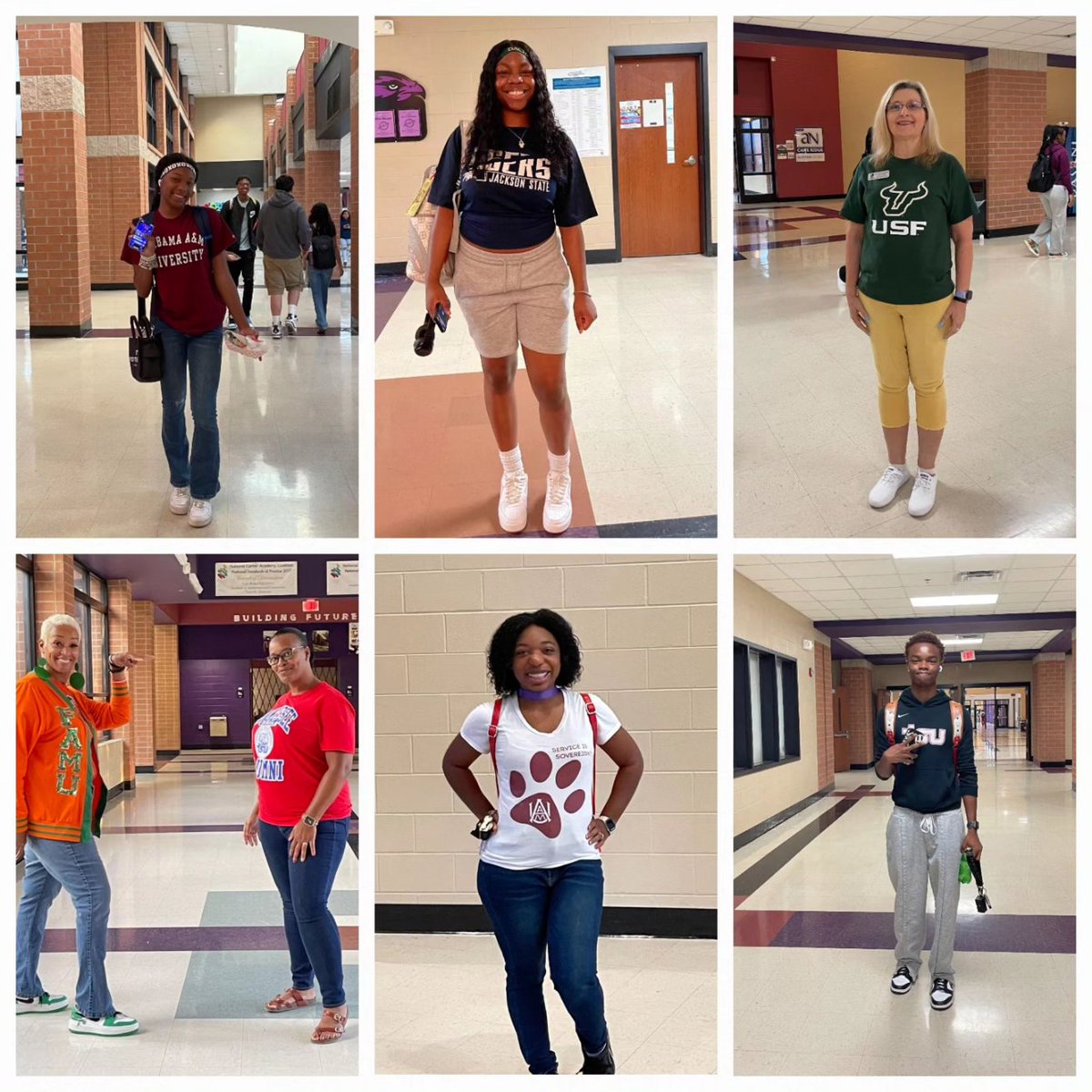 FACaneRidge's tweet photo. It's College Awareness Week at "The Ridge"! Today was Rep your favorite College Day. #ExposureIsKey #MyFutureMyWay #FunWhileLearning #EngageThriveGrow @msimms03 @CaneRidgeHS @CRHSschoolcoun1 @CoachR_Thompson @CoachSmith_CRH @DeniseTKing @therealDrHoward @tishtash87 https://t.co/6muNgbWmD0