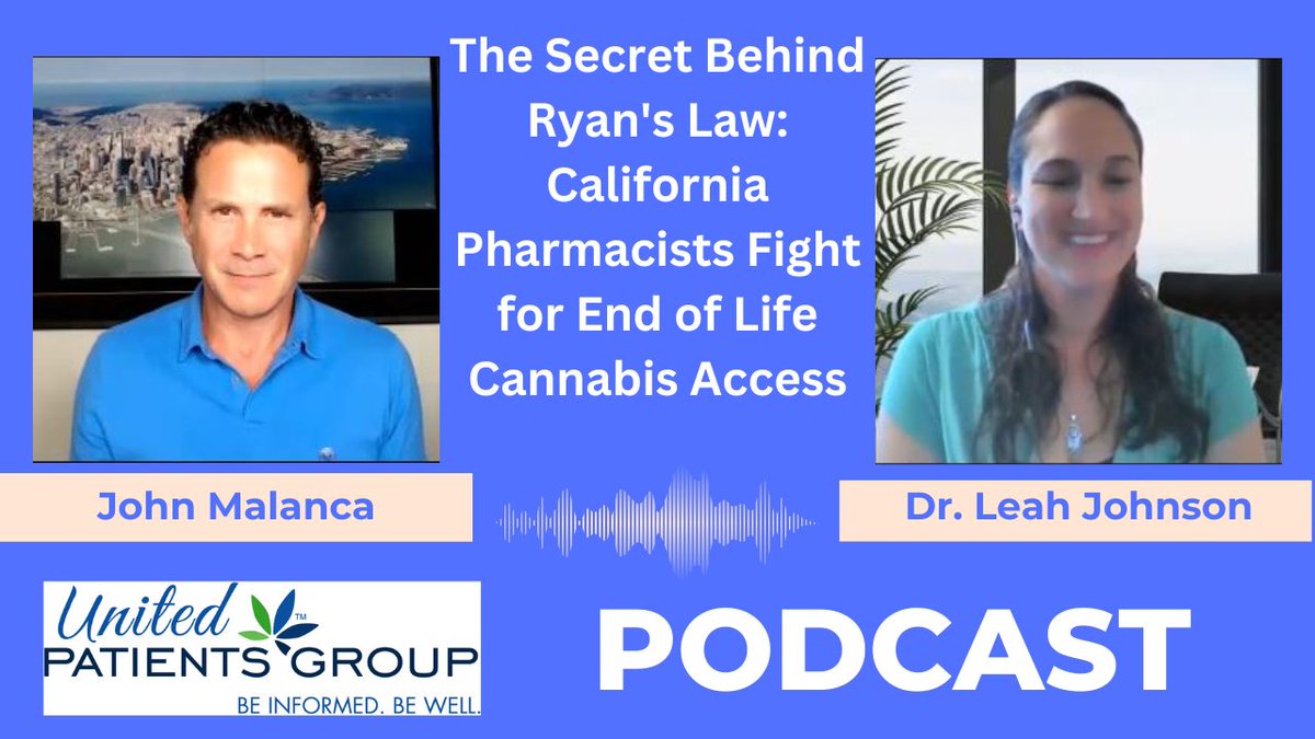 PODCAST: The Secret Behind Ryan's Law: CA Pharmacists Fight for End of Life Cannabis Access

unitedpatientsgroup.com/podcast/ryans-…
#RyansLaw #Hospice #californiapharmacists #cannabis #pacreaticcancer #endoflife  #drleahjohnson @cannabiswellgroup