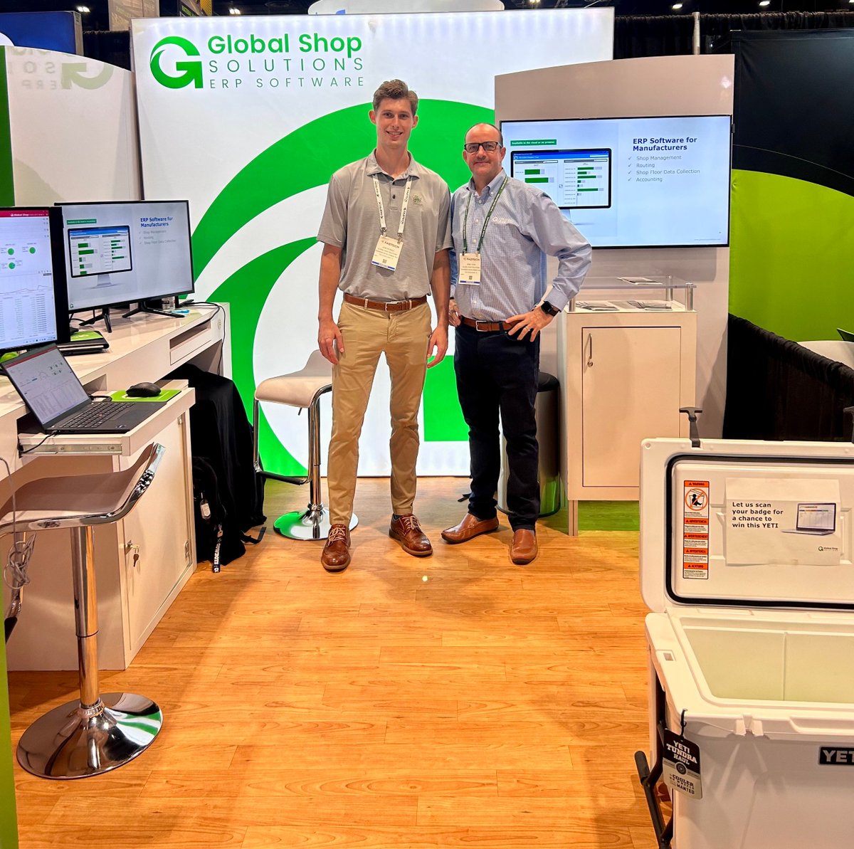 Look for us at @fabtechexpo! We can’t wait to talk all things #manufacturing and ERP at booth A3142 at McCormick Place in Chicago, IL, USA. See you there! 🔧 #erpsoftware #FABTECH2023