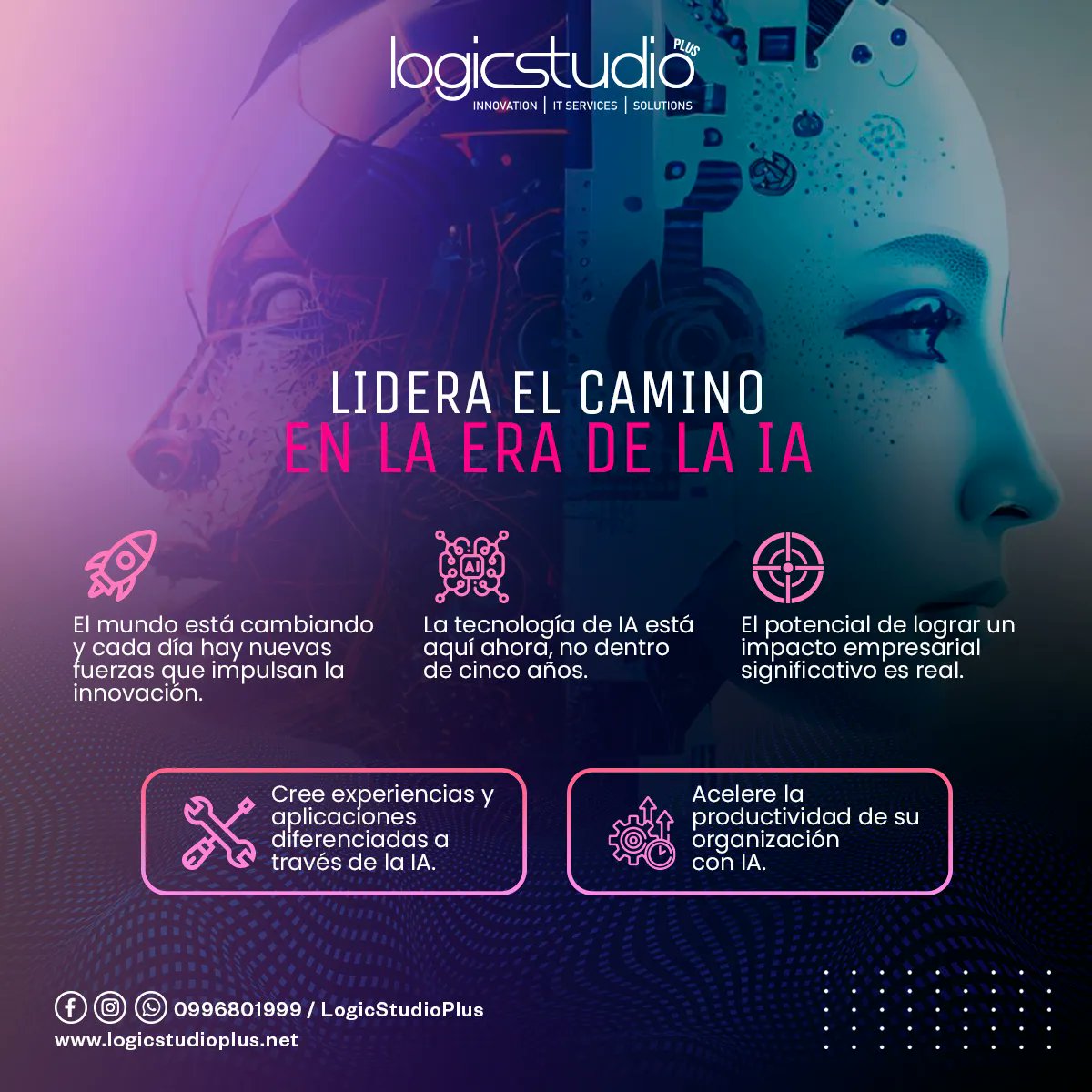 LogicStudioPlus's tweet image. Redefina y recalibre la trayectoria de crecimiento de su organización adoptando la tecnología de IA.
Escribanos: wa.link/htbnk1
Visite nuestra página: logicstudioplus.net
#LogicStudioPlus #usos #plataforma #paginas #ecuador #futuro #microsoft #IA