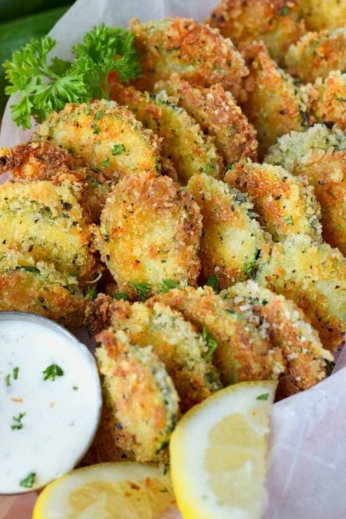 Parmesan Zucchini Crisps 
#ketodiet #MorningLive #Food