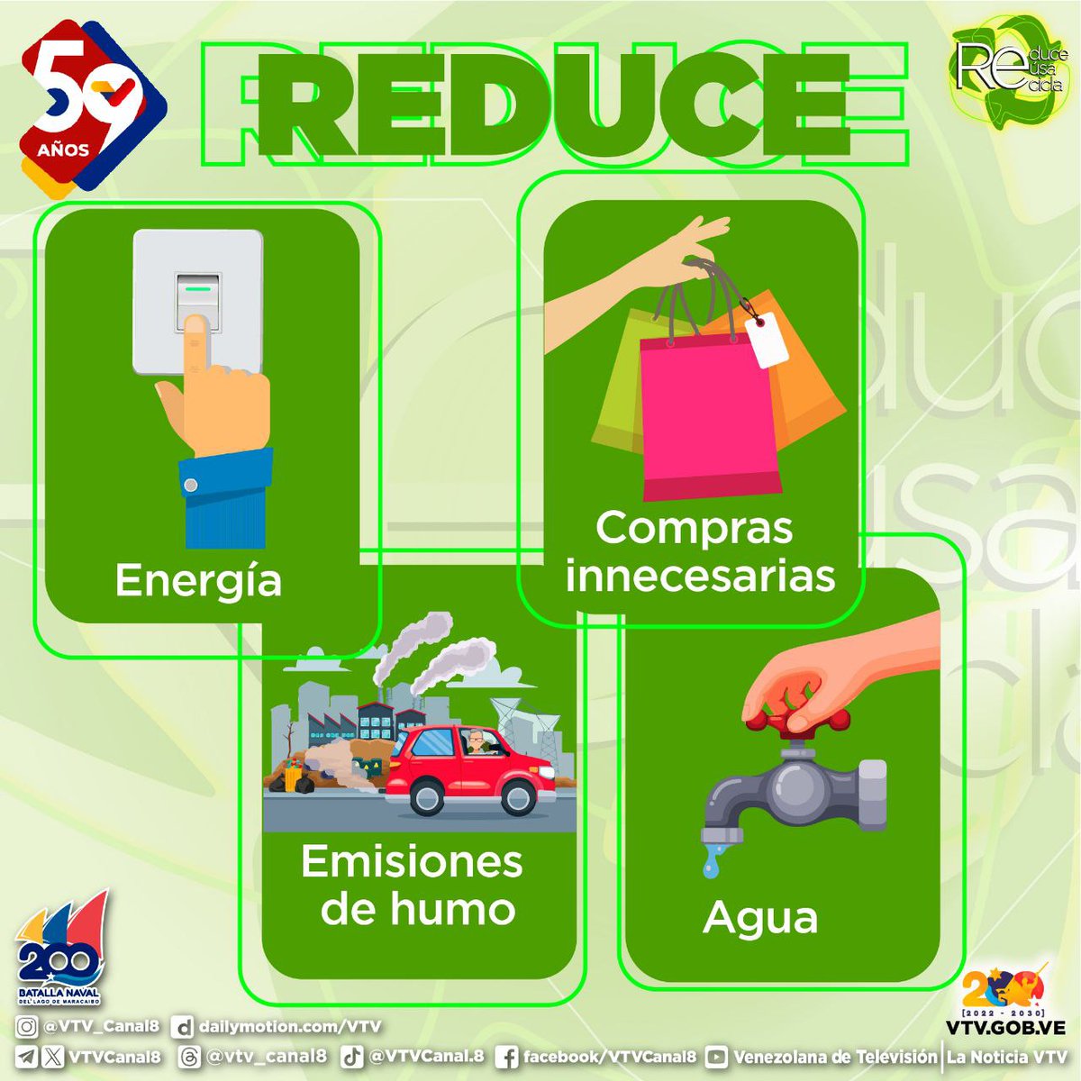 #CuidaElAmbiente🌎| Nuestros recursos naturales son de valor incalculable. Optemos por reducir el consumo excesivo, adoptemos hábitos que inspiren a las nuevas generaciones.⁣  
⁣  
¡Por el futuro, es hora de actuar!👇🏻⁣

#ConMaduroMásAmistad