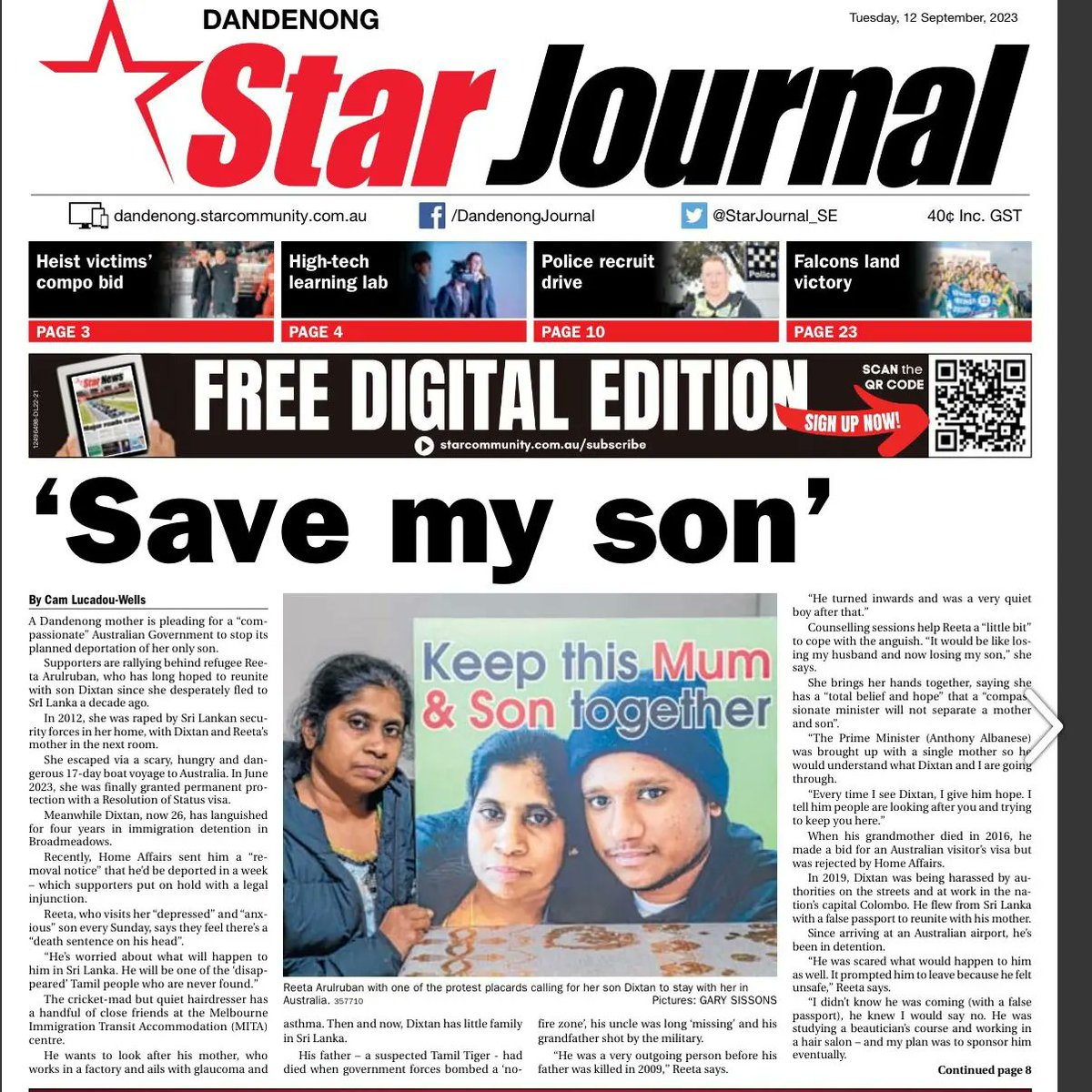 Tamil Refugee Council tweet media