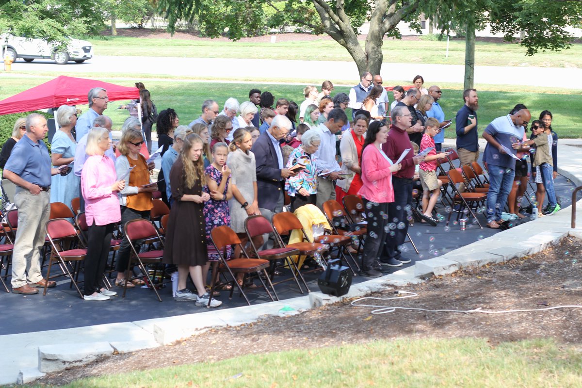 napercov's tweet photo. #VerseOfTheDay ‘The Lord has done it this very day; let us rejoice today and be glad.’ – Psalm 118:24. Special thanks to everyone who made our Outdoor Service a success yesterday! https://t.co/eUGnwla6Ku