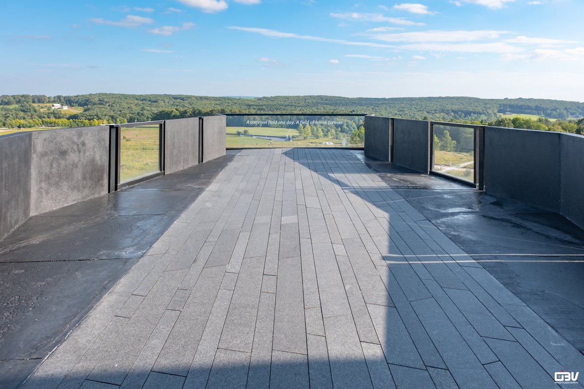 Obv2003's tweet photo. โA common field one day. A field of honor forever.โ @Flight93NPS @NatlParkService #911Anniversary #911NeverForget #911Memorial #NationalMemorial #flight93 #flight93memorial #September11 #Pennsylvania https://t.co/5tzkQyY7uO