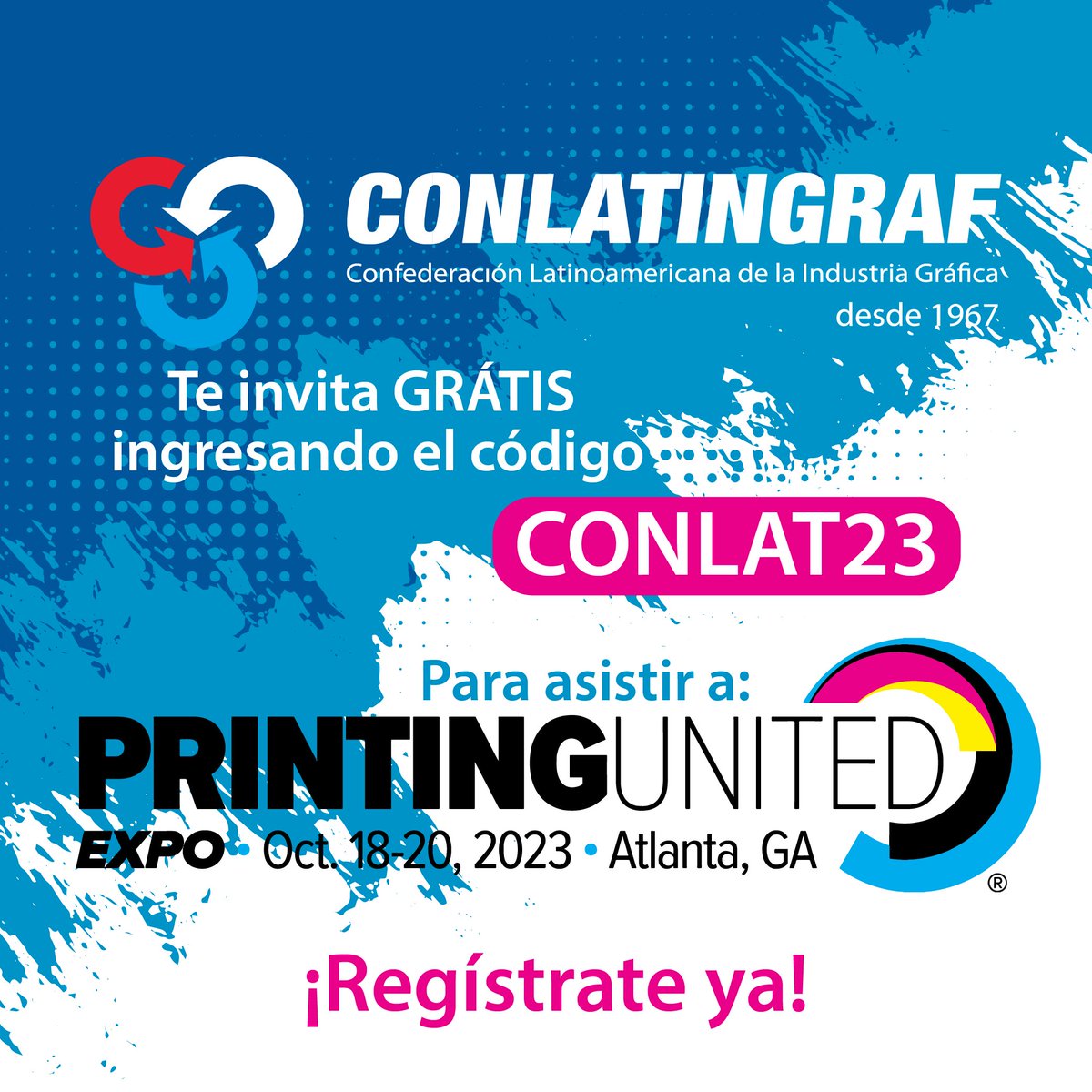 CONLATINGRAF's tweet photo. En Printing United, descubrirás lo último en tecnología de impresión, innovación y tendencias de la industria. Imagina conectarte con los líderes más influyentes.

¡Regístrate hoy y prepárate para vivir una experiencia única! 
#PrintingUnited #InnovaciónImpresión #conlatingraf https://t.co/PqLWdi25mn