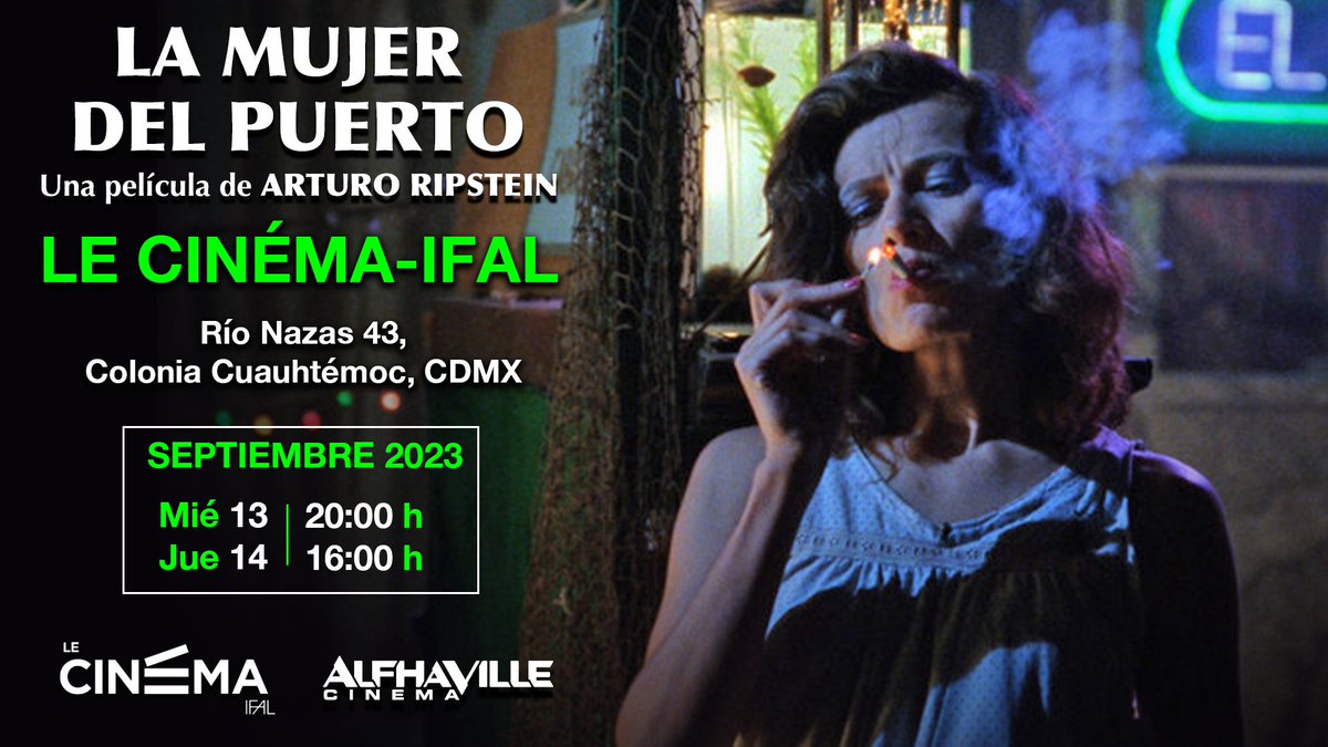 alfhaville's tweet photo. @CinetecaMexico @CinemaniaCdmx @CasadelCineMx @CinetecaFicg @AlebrijeCine @Est_Churubusco @AAlfhaville @Vivir_Tu_Cine @MundoenDVD @filmclubcafe @cschmidhuber 📍 @_lecinema
📍#Nayarlab Cinema https://t.co/U4OGoclqAO