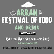 Arran Festival of Food and Drink is coming soon!

Visit Arran and sample the delicious produce all made here on the Island. Enjoy some good food, drink and community spirit at #ArranFoodFest23

#MyIslandMonday