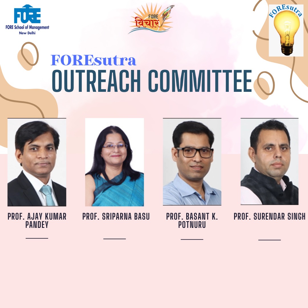 Fore_Vichaar's tweet photo. It's not less than an honor for team FOREVichar to introduce the torchbearers of the competition, the FOREsutra's organizing committee &amp; Outreach committee. 

The one with the zeal of bringing positive change in the society, they are the pioneers, &amp; the inspirers.

#FOREsutra https://t.co/tXn6yMn7RA