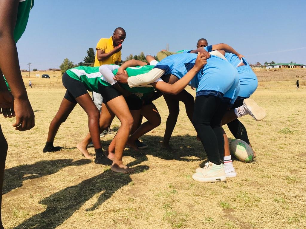 coach_n's tweet photo. Macey Rugby Nothern districts Schools rugby on the weekend was won by St Paul's high school Girls in Bhutha Buthe 🏉🏈🏆🏉💫 @LesothoRugAcad @DCAylward @MaceyRugby @DolenCymru @theatlascharity @quinsfoundation @mrmotseremeli @HarryMacDonald0 @ec https://t.co/pfgGsMwjGV