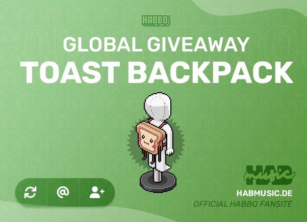 🎉‼️ GLOBAL COMPETITION 4/5 ‼️🎉

To get a chance for a Toast Backpack you have to:
✅ Follow <a href="/HabMusic/">HabMusic</a>
💬 Tag 3 friends
🔄 RT the tweet

🇩🇪ℹ️ Wenn du eine doppelte Chance auf den Rucksack haben möchtest, dann kommentiere (ein Mal!) unter diesem Artikel:
habmusic.de/news/read/2015