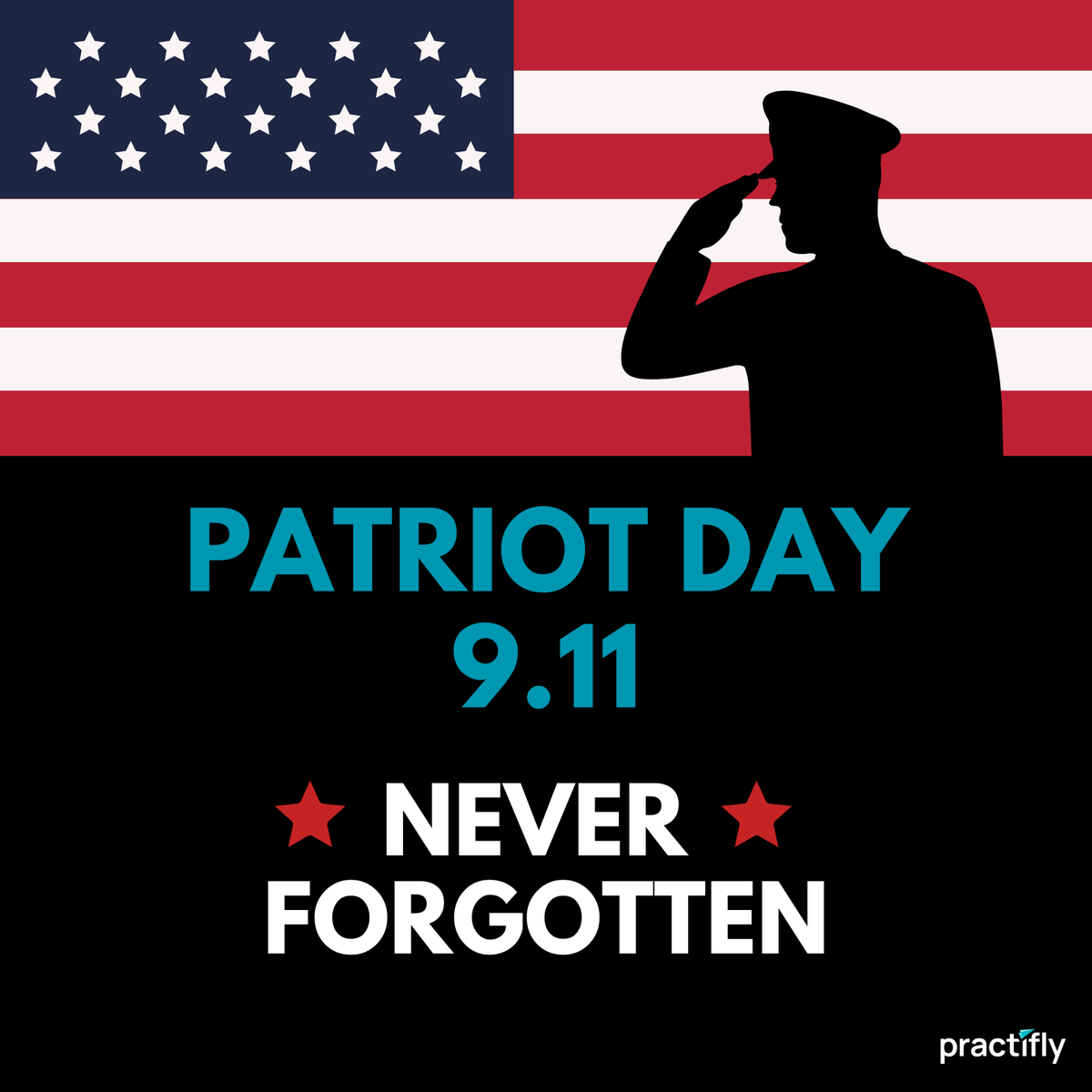 practifly's tweet photo. On this Patriot Day, our hearts beat in unison to remember the heroes of 9/11, whose courage lit up the darkest of skies. Today, we honor the memory of those we lost and express gratitude for the resilience that unites us as a nation. 
#PatriotDay #HeroesAmongUs #Remembering911 https://t.co/ap9kmcgige