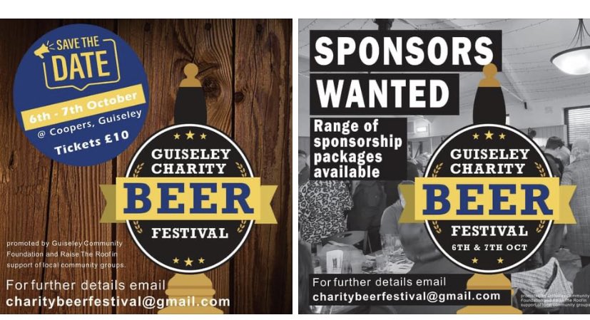 Raise The Roof Guiseley AFC (@raisegafcroof) on Twitter photo Still on the look out for barrel sponsors, please share and help us fill the remaining sponsors! <a href="/GuiseleyAFC/">Guiseley AFC</a> @GuiseleyFans <a href="/GAFCSupporters/">Guiseley AFC SC</a> <a href="/GuiseleyJFC/">Guiseley Juniors</a> <a href="/GuiseleyRadio/">Guiseley AFC Radio</a> Still on the look out for barrel sponsors, please share and help us fill the remaining sponsors! <a href="/GuiseleyAFC/">Guiseley AFC</a> @GuiseleyFans <a href="/GAFCSupporters/">Guiseley AFC SC</a> <a href="/GuiseleyJFC/">Guiseley Juniors</a> <a href="/GuiseleyRadio/">Guiseley AFC Radio</a>
