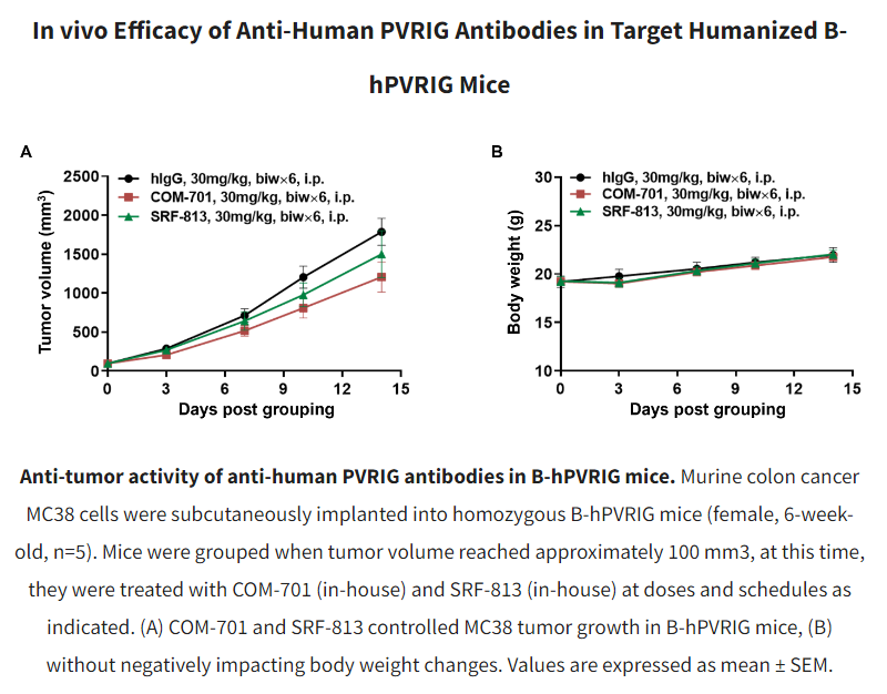 bio_mice's tweet photo. Interested in Humanized Models to Evaluate Your Novel PVRIG Therapies? Look no further! Check out our B-hPVRIG mice👉https://t.co/HVjzmpqlbY
B-hPD-1/hPD-L1/hTIGIT/hPVRIG mice👉https://t.co/69Va1hblbs👉B-hPD-L1/hPVRIG mice https://t.co/gOrLg0xYxk &more! #mousemodel #humanizedmodel https://t.co/J8aWxEQIKC