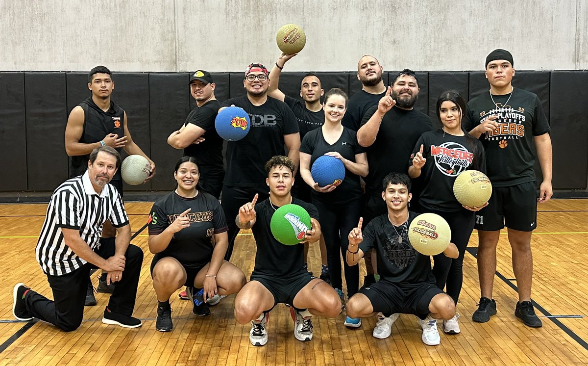 Another great culture building event in the books. Villines area dodgeball tournament creating a sense of belonging across the RGV. Proud of my Team Mercedes for taking home the win! 🏆 @LarryV71