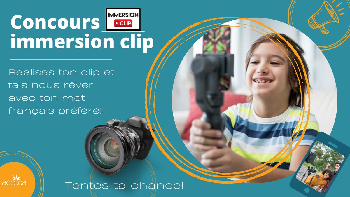 ACPI_'s tweet photo. Aidez-nous à enrichir notre vocabulaire en nous présentant votre mot préféré en français. En une vidéo de 30 à 90 secondes, expliquez-nous sa signification et son importance pour vous!
À vos marques, prêts? Réalise ton clip!

En savoir plus sur : https://t.co/WIYO2uZRgB 

#frimm https://t.co/5ui7Vk5aS4