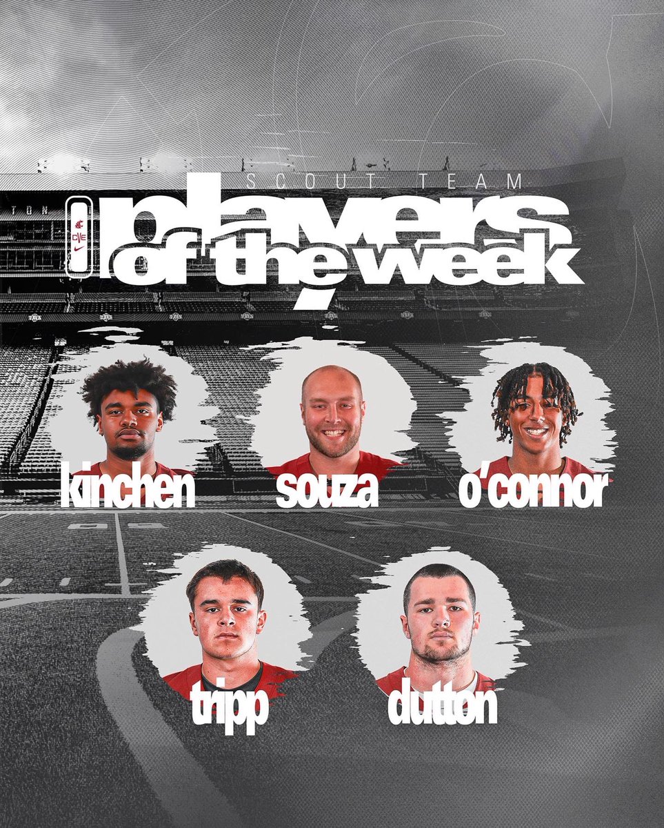 Our players of the game and scouts of the week.

#GoCougs | #WAZZU | #CVE23
