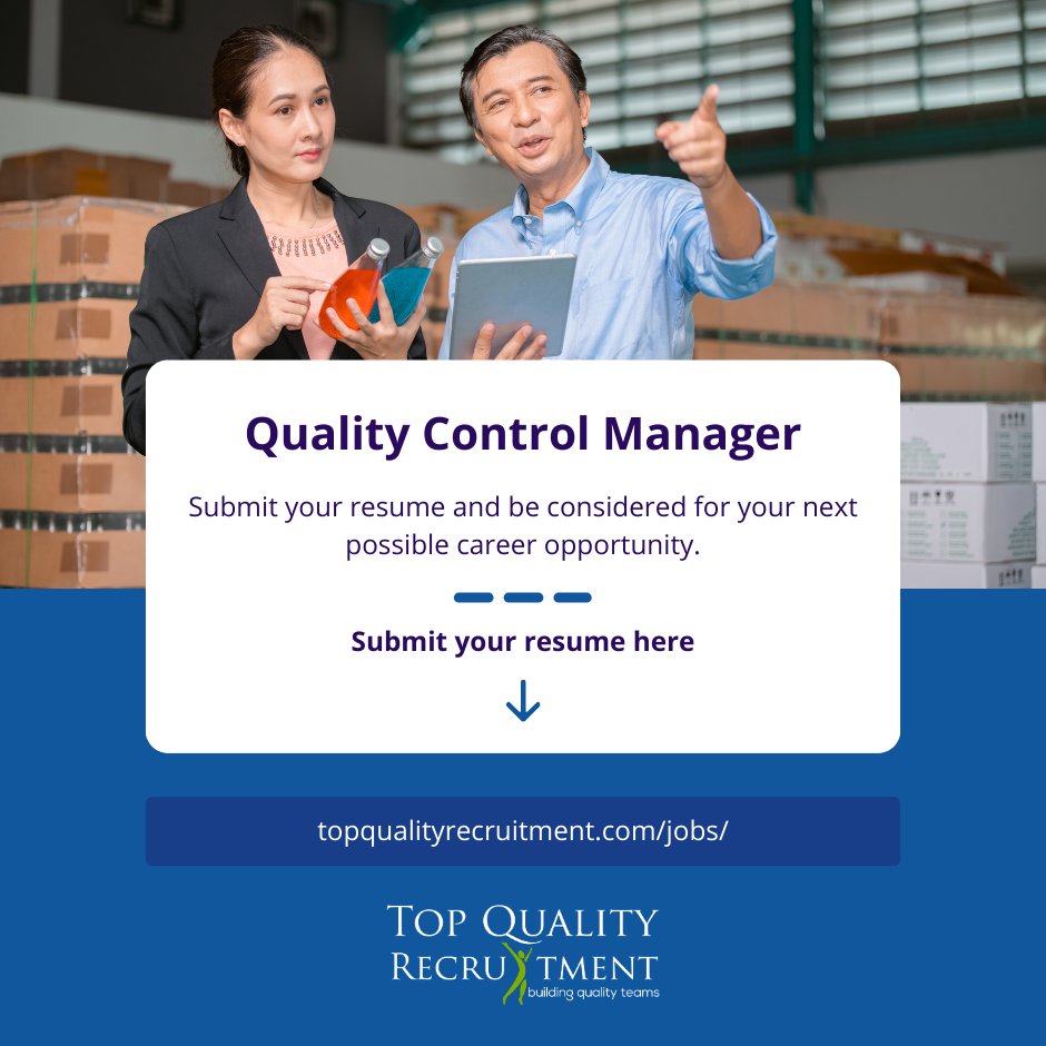 TQRNorthAmerica's tweet photo. We are hiring a Quality Control Manager in Pittsfield, MA.

Apply now: https://t.co/YpvnMmN5wV

#tqr #Quality #ControlManager #QualityControlManager #manager https://t.co/4JskdIXb31