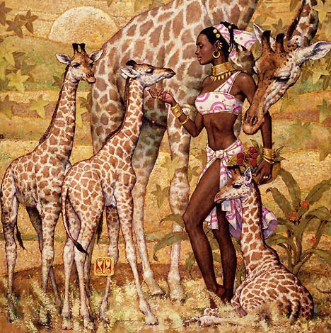 i adore these gorgeous oil paintings by karl bang.