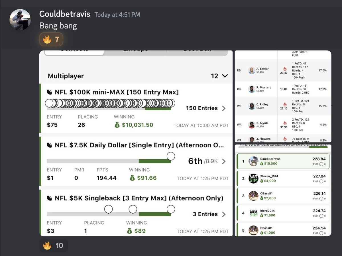 JMToWin's tweet image. Another weekend at the office for the OWS Fam.

Our users win more 🔥

Looking forward to crushing Week 2