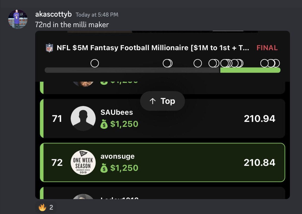 JMToWin's tweet image. Another weekend at the office for the OWS Fam.

Our users win more 🔥

Looking forward to crushing Week 2