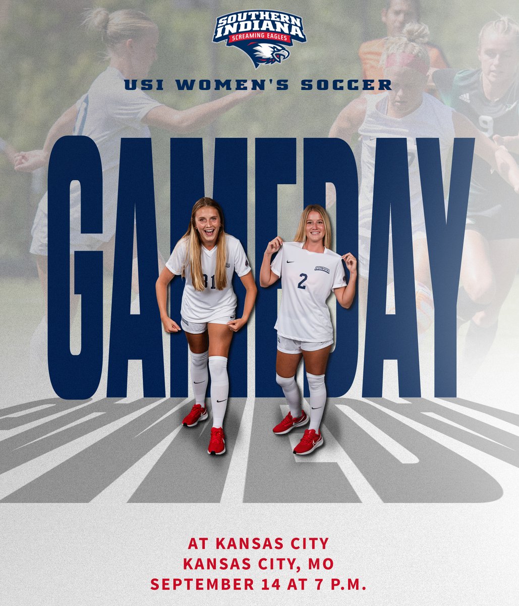 𝗡𝗢𝗡-𝗖𝗢𝗡 𝗙𝗜𝗡𝗔𝗟𝗘⚽️🦅

@usiwomenssoccer visits the Kansas City Roos in the final tune-up match before the start of OVC play.

🆚 <a href="/KCRoosWSoccer/">Kansas City Women's Soccer</a>
📍 Kansas City, Mo.
🔗 bit.ly/3Ex8kRJ
💻 bit.ly/3ZfMefK
#GoUSIEagles #OVCit