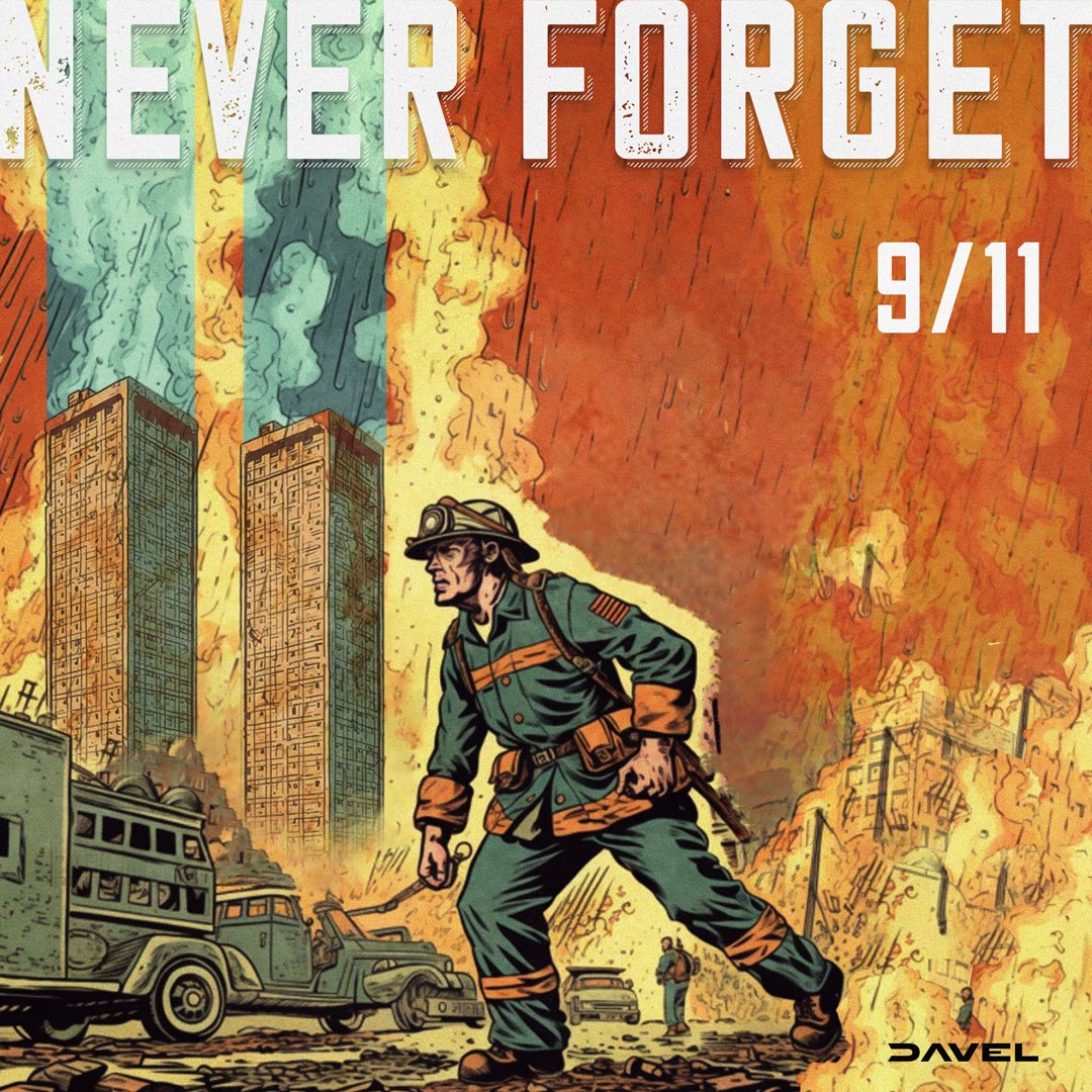 DavelCreative's tweet photo. 9/11 #NeverForget https://t.co/LH24ei6gaH